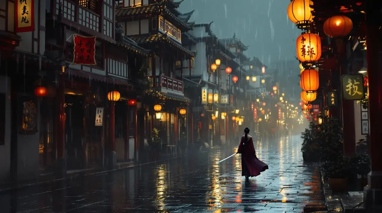 江湖夜雨